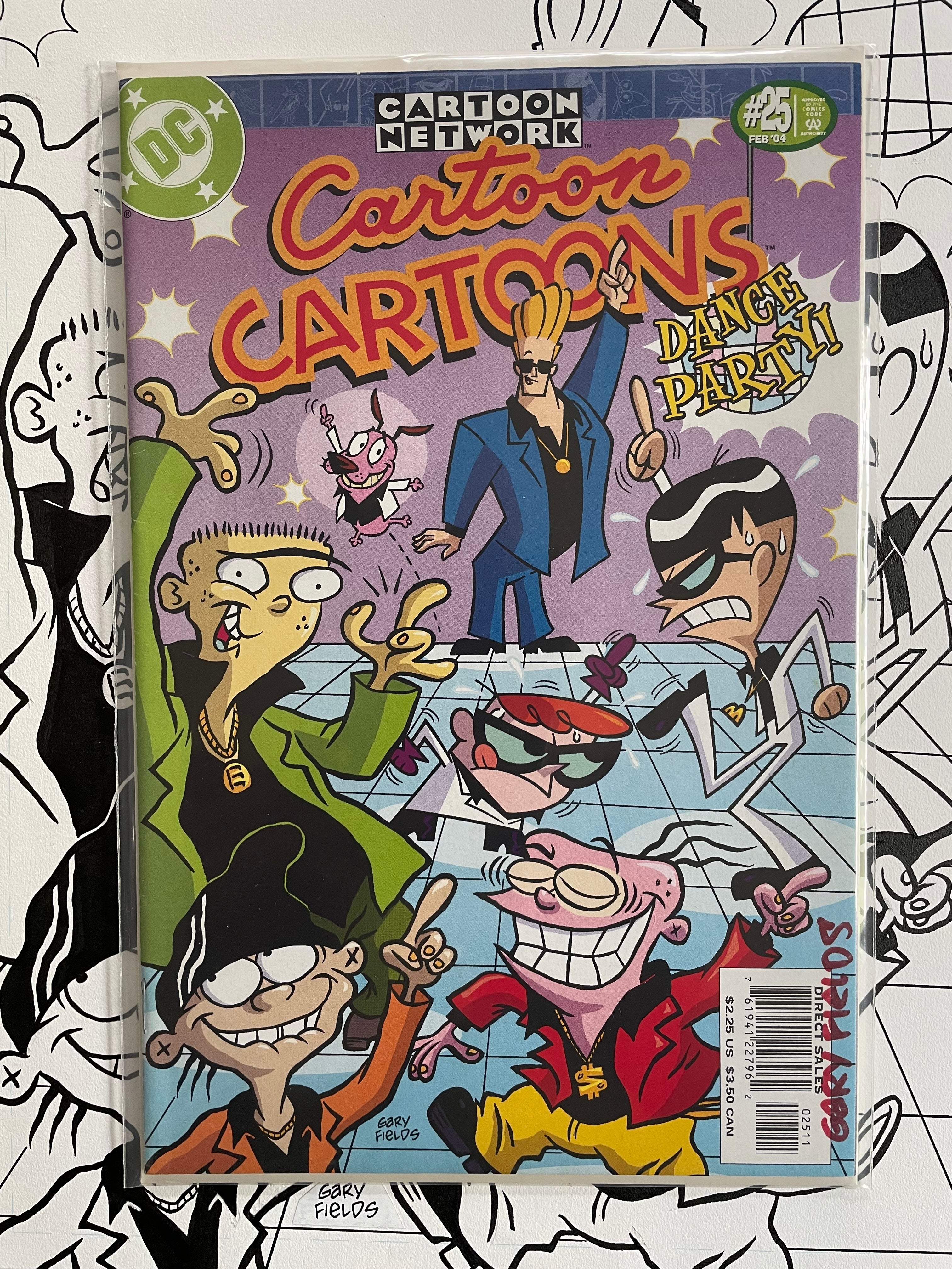 Cartoon Cartoons #25, Cover Original Art by Gary Fields