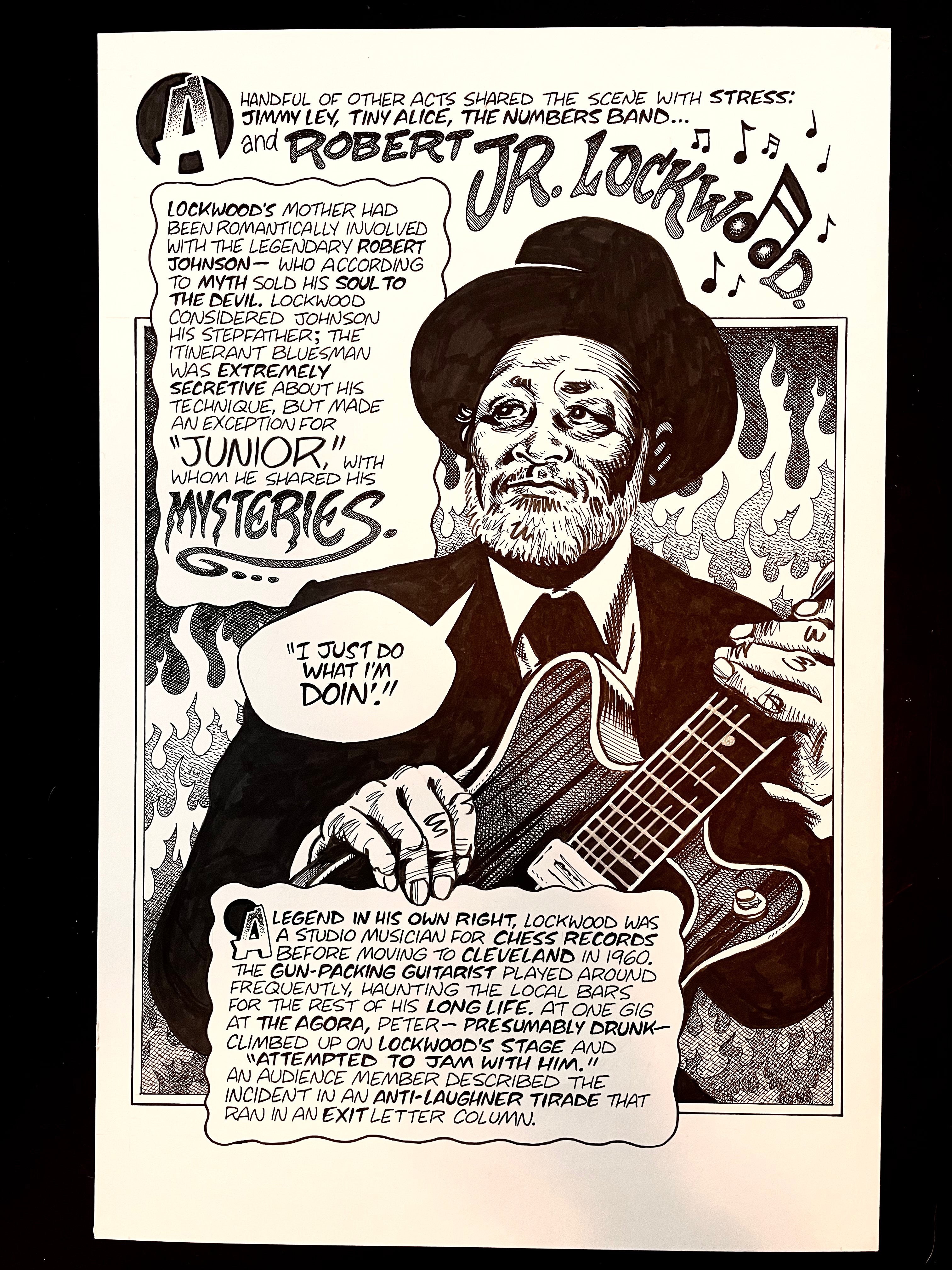 Ain't It Fun Preliminary Original Art for page 273