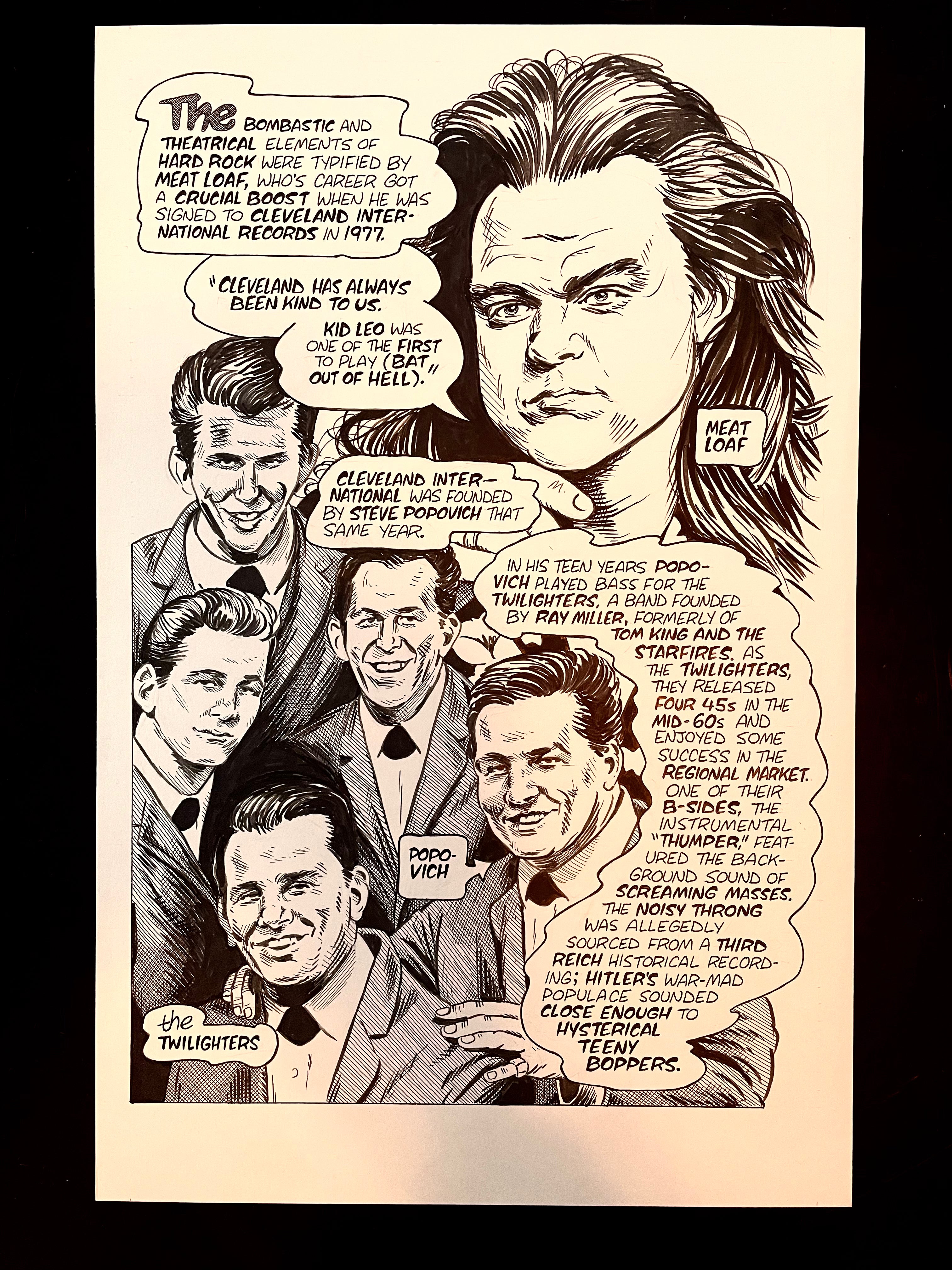 Ain't It Fun Original Art - preliminary art for page 134